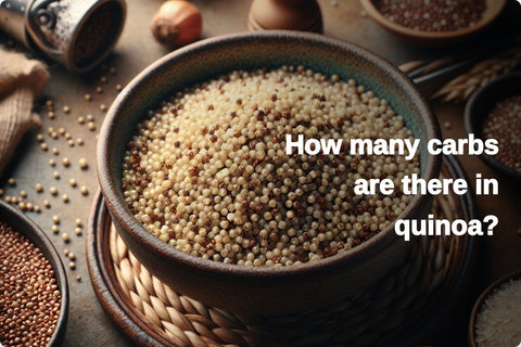 How many carbs are there in quinoa?