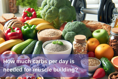 How much carbs per day is needed for muscle building?