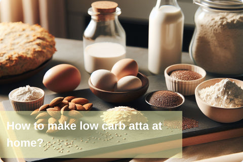 How to make low carb atta at home?