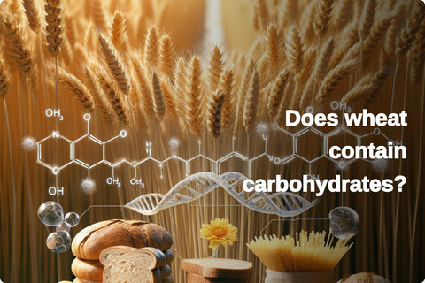 Does wheat contain carbohydrates?