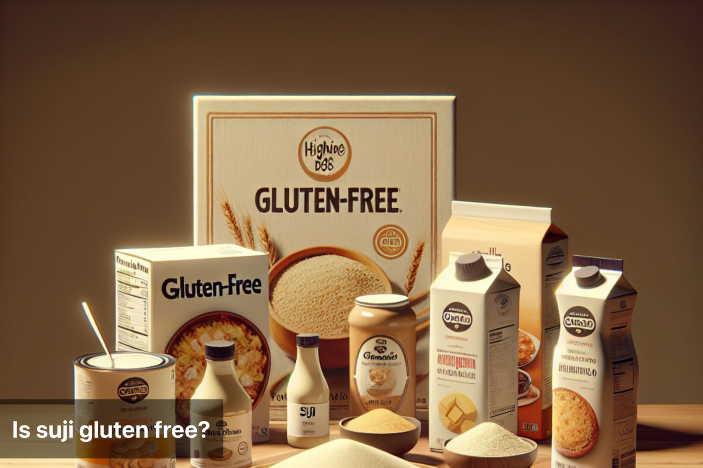 Is suji gluten free?