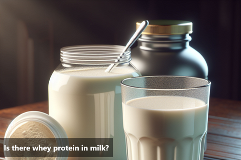 Is there whey protein in milk?