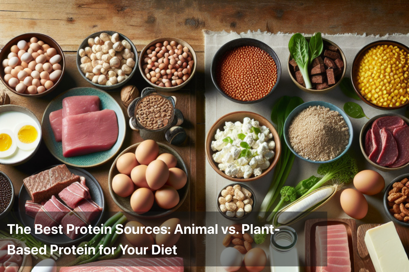 The Best Protein Sources: Animal vs. Plant-Based Protein for Your Diet