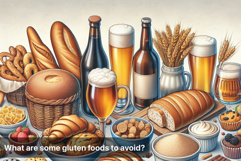 What are some gluten foods to avoid?