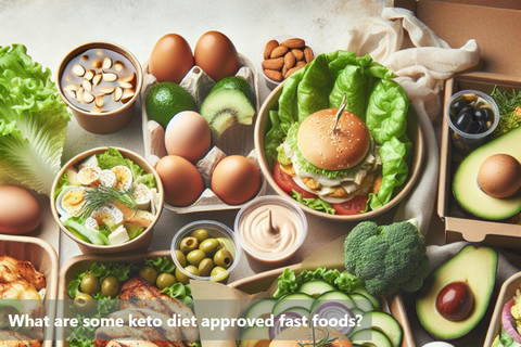 What are some keto diet approved fast foods?