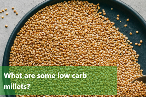 What are some low carb millets?