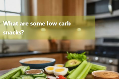What are some low-carb snacks?