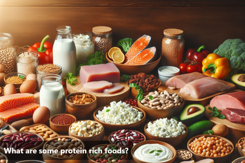 What are some protein rich foods?