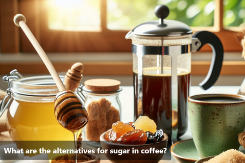 What are the alternatives for sugar  in coffee?