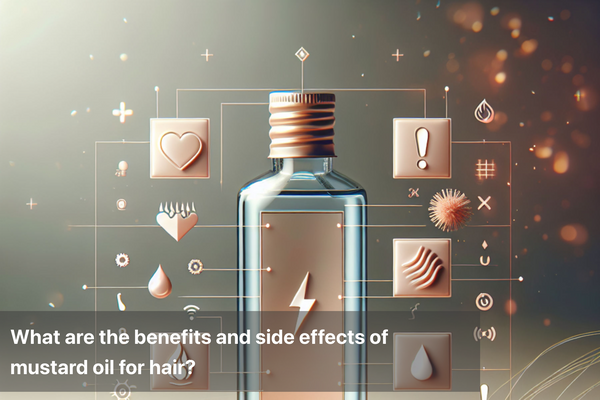 What are the benefits and side effects of mustard oil for hair?