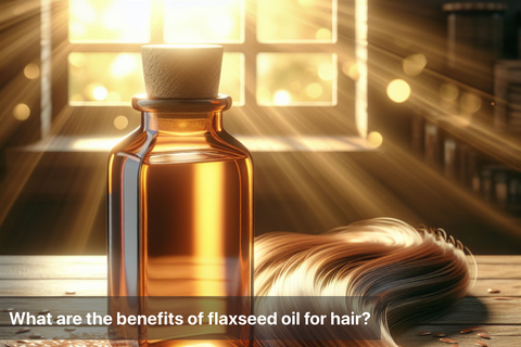 What are the benefits of flaxseed oil for hair?