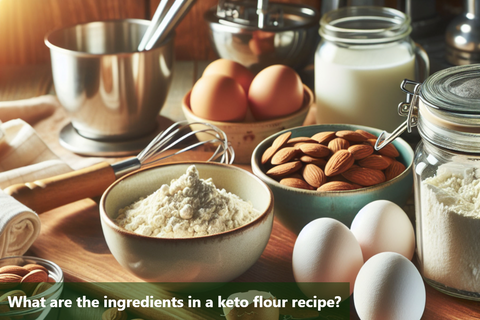 What are the ingredients in keto flour recipe?