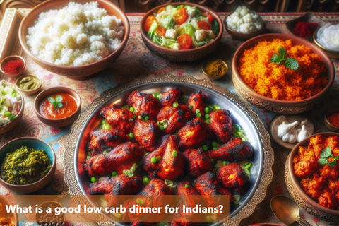 What is a good low-carb dinner for Indians?