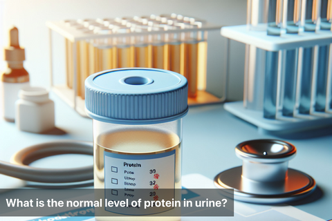 What is the normal level of protein in urine?