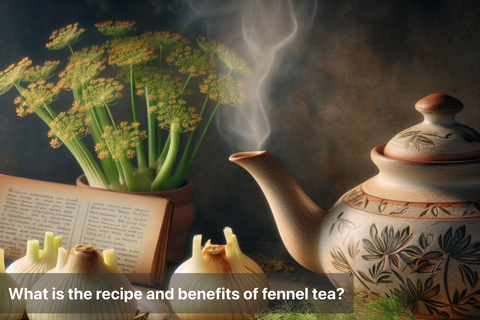 What is the recipe and benefits of fennel tea?