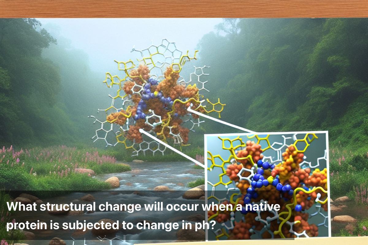 Function Protein Structure Changes Changes when Native Protein subjected to a Change in pH? – Lo! Foods