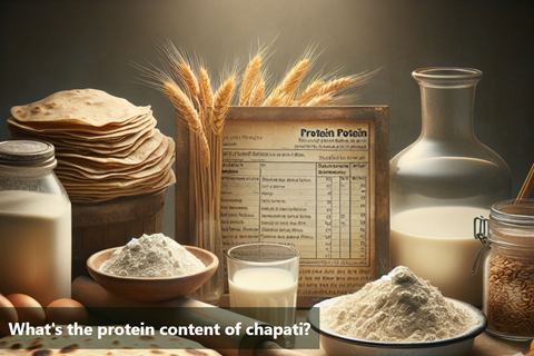What's the protein content of chapati?