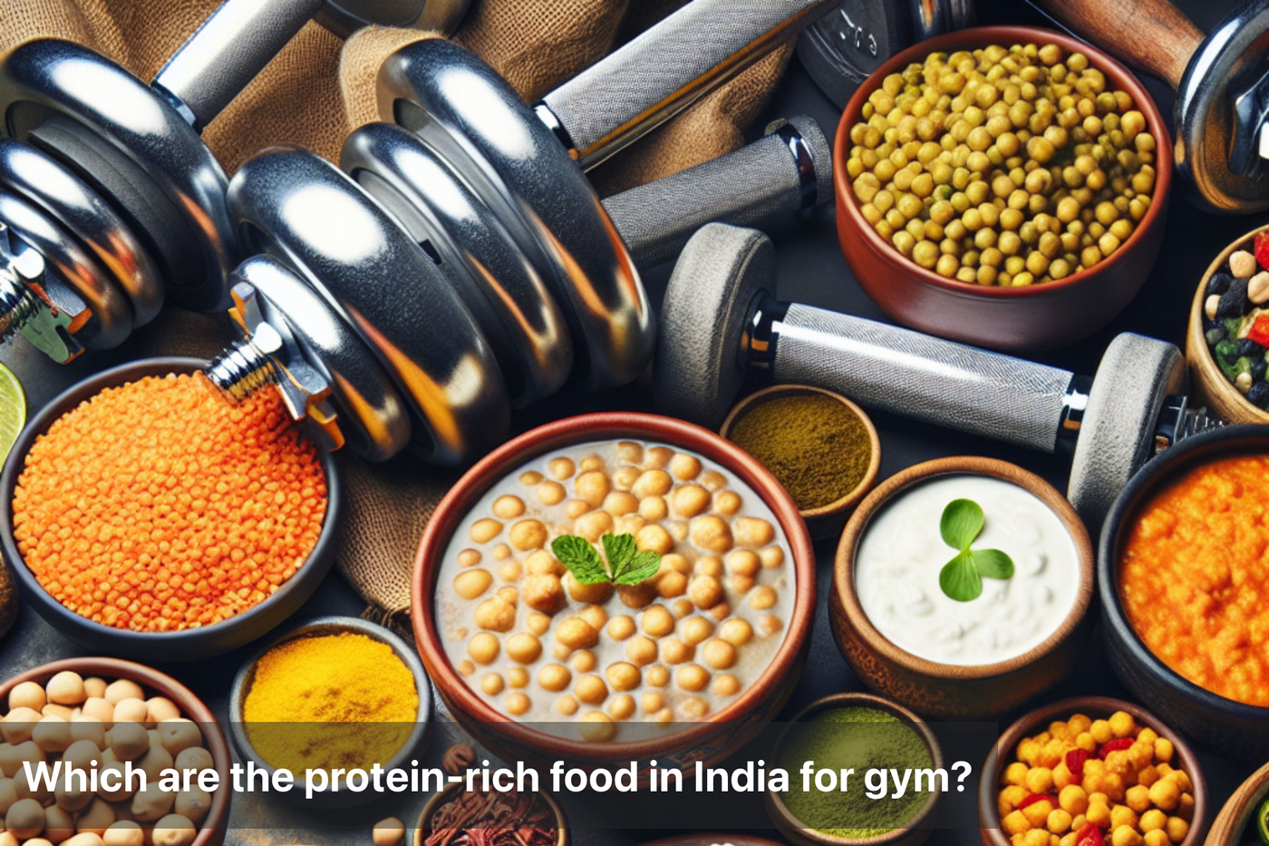 Which are the protein-rich food in India for gym?