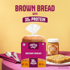 Protein Chef 35g Protein Brown Bread, No Maida