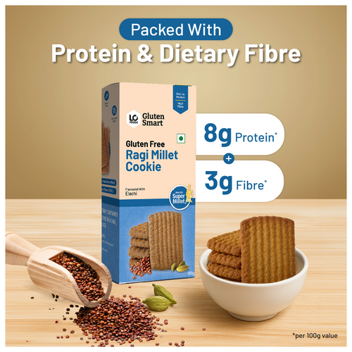 Gluten Free Ragi Millet Cookies