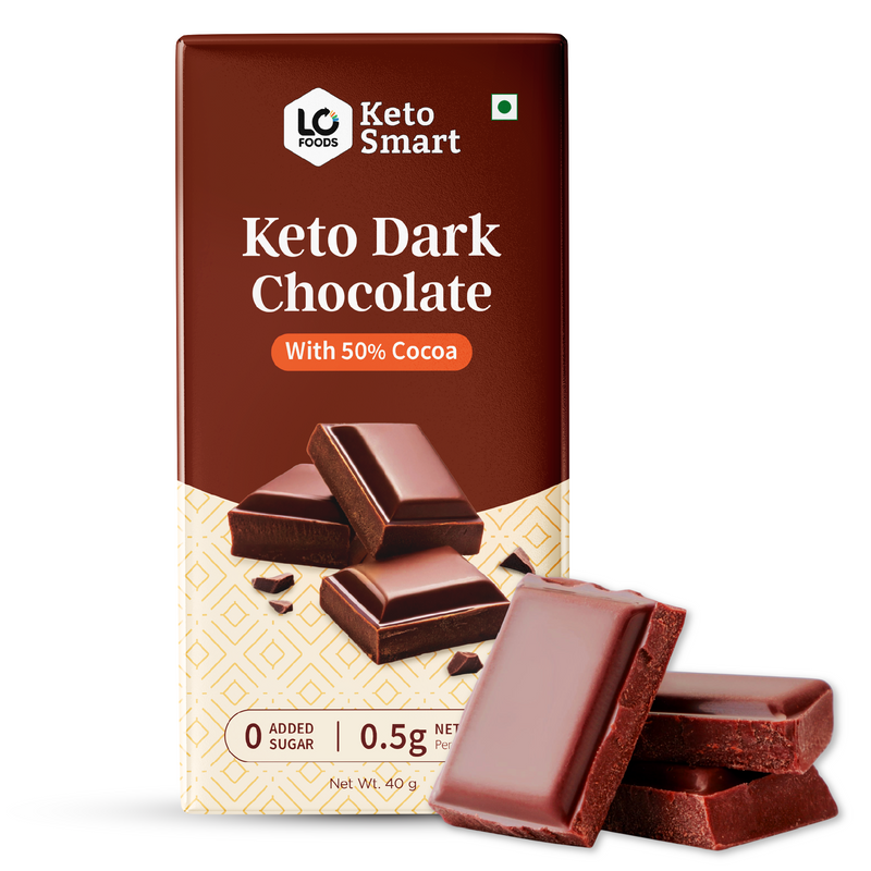 Lo! Foods Keto Dark Chocolate Bar (Sugar Free)
