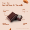 Lo! Foods Sugar Free Dark Chocolate Bar (Almond Delight)