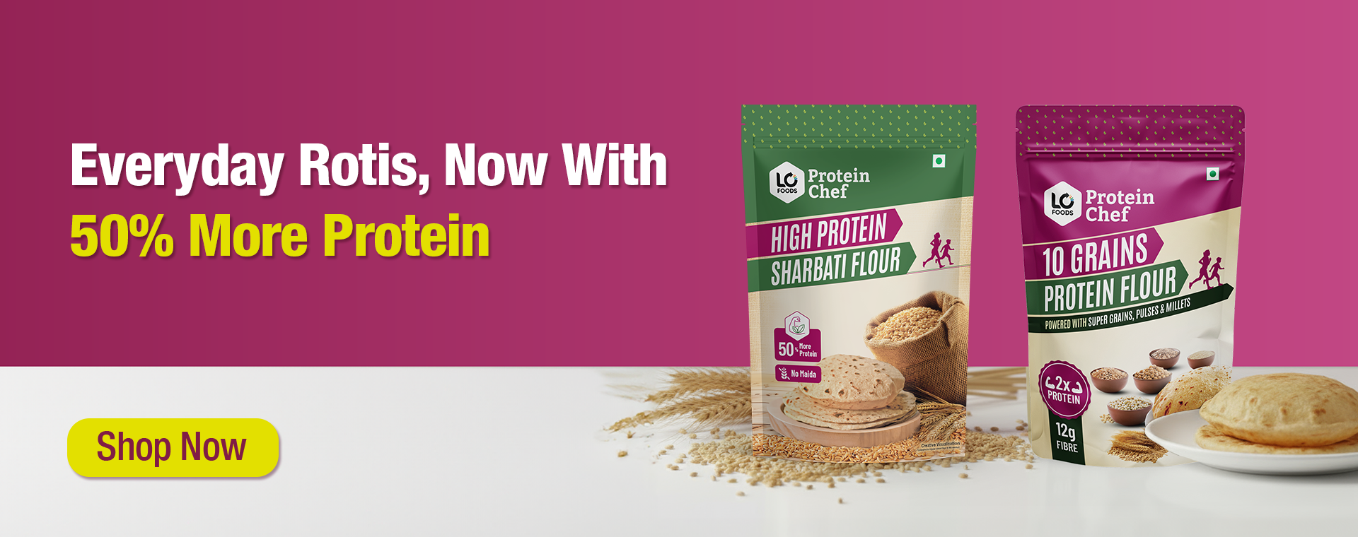 Protein Atta & Rotis