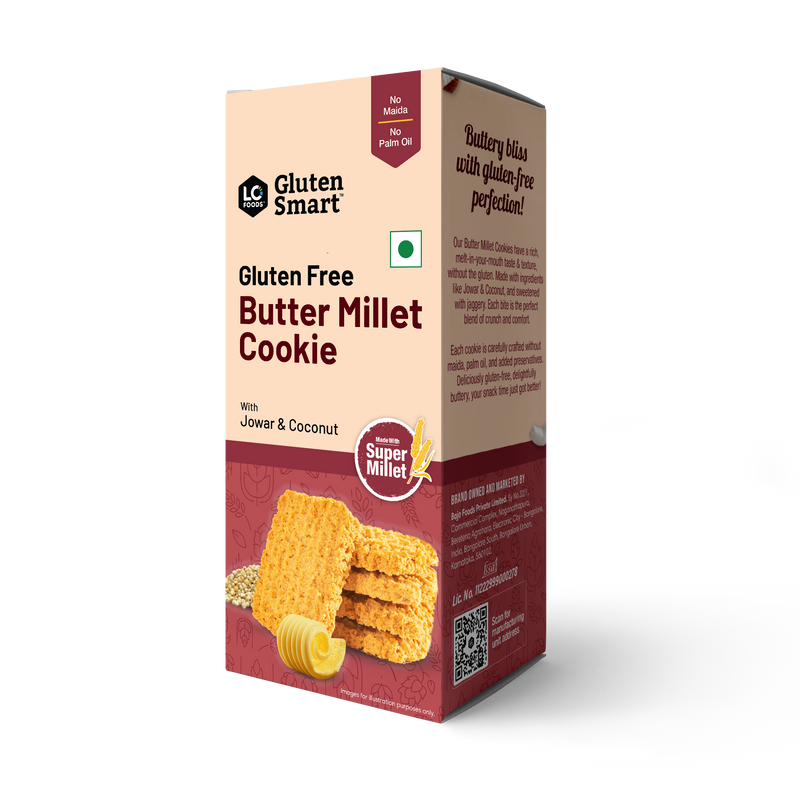 Lo Foods Butter Millet Cookies