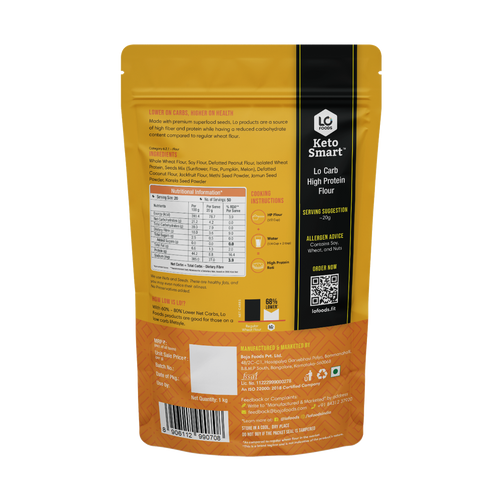 Keto Smart lo Carb High Protein Flour