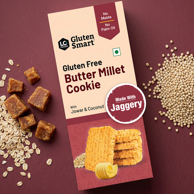 Lo Foods Butter Millet Cookies