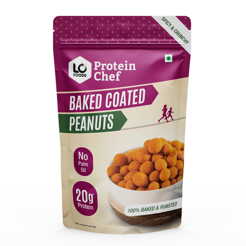 Baked Coated Peanuts
