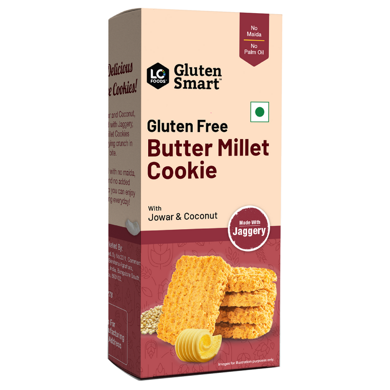 Lo Foods Butter Millet Cookies