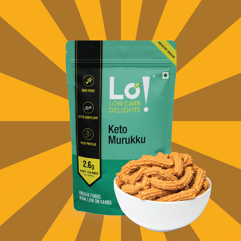 Keto Murukku (200g) - 35% OFF